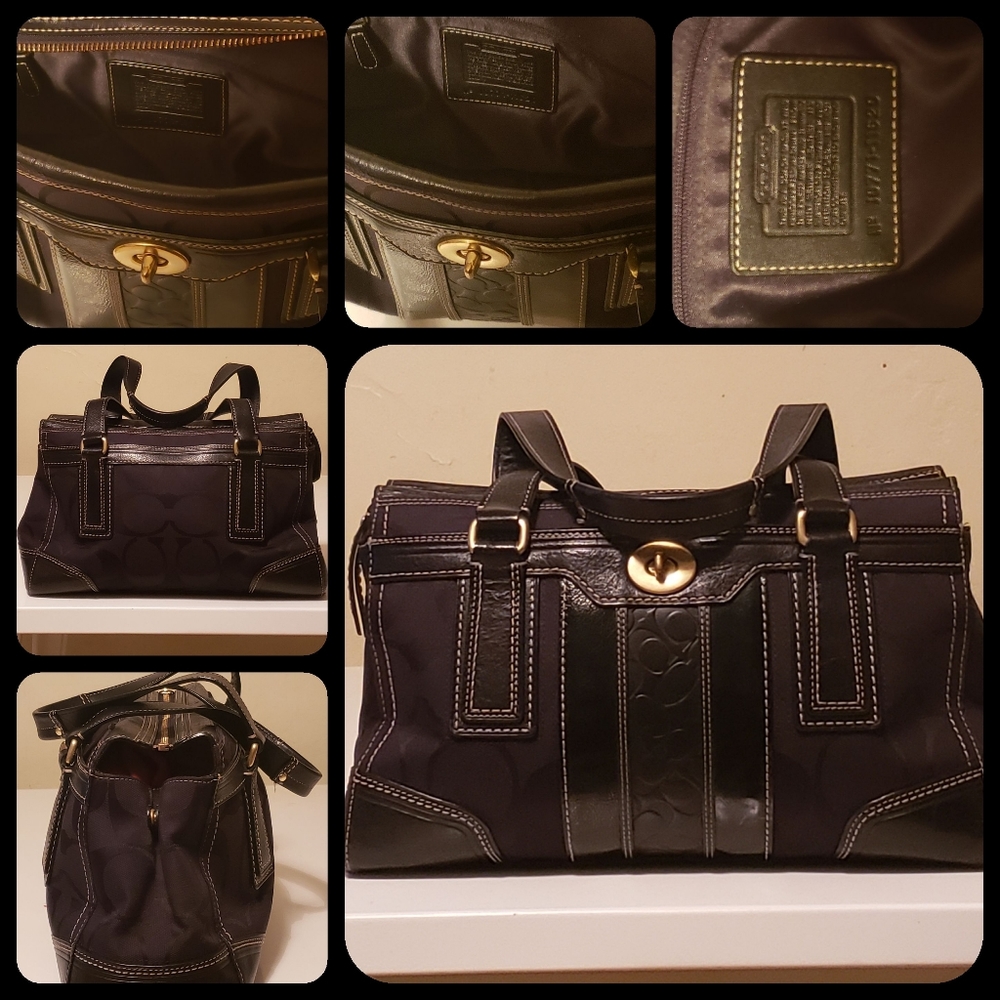 100% Original Black/Brown ladies Hand Bag